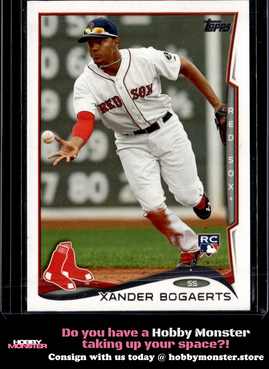 2014 Topps Xander Bogaerts Rookie Boston Red Sox