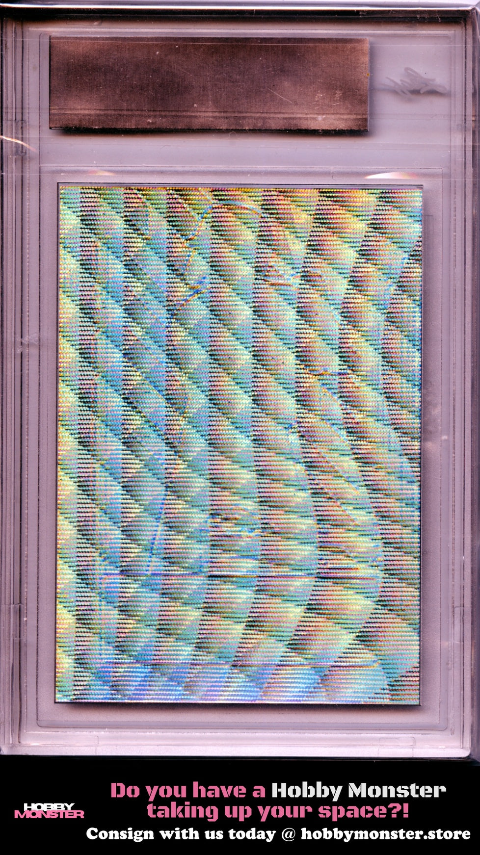 2021 Leaf Metal Draft Jake Vogel Silver Wave Auto 1/1 Dodgers