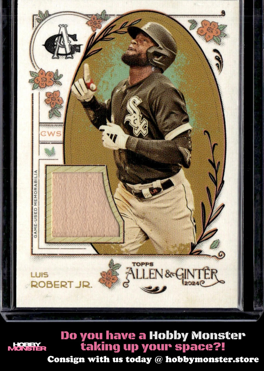 2024 Topps Allen & Ginter Luis Robert Jr. Wood Relic Chicago White Sox