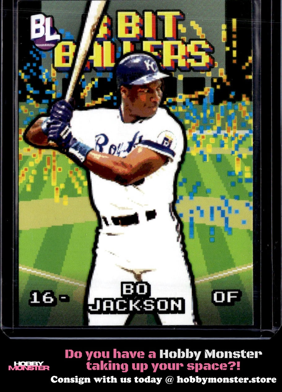 2023 Topps Big League Bo Jackson 8 Bit Ballers Kansas City Royals