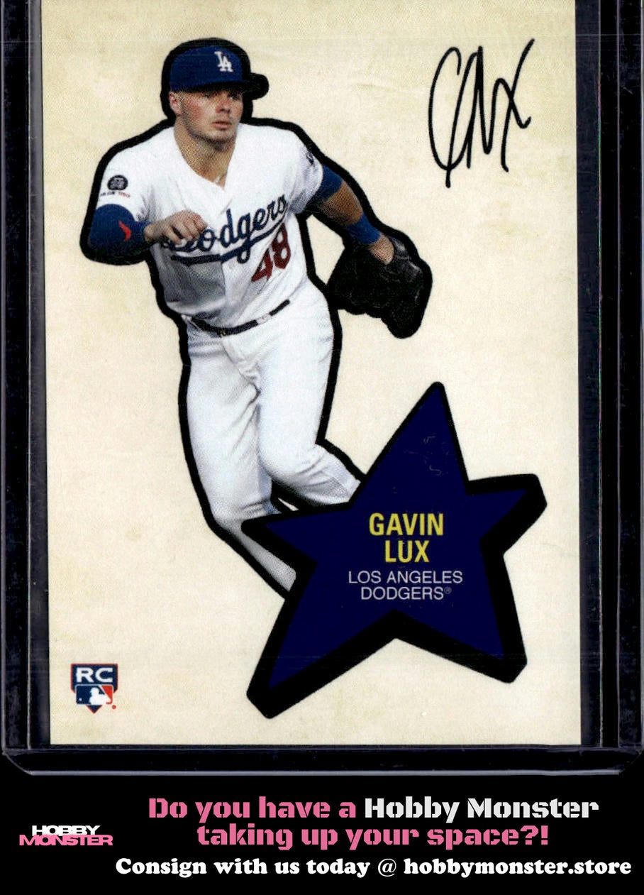 2019-20 Topps 582 Montgomery Club Set 2 Gavin Lux Los Angeles Dodgers