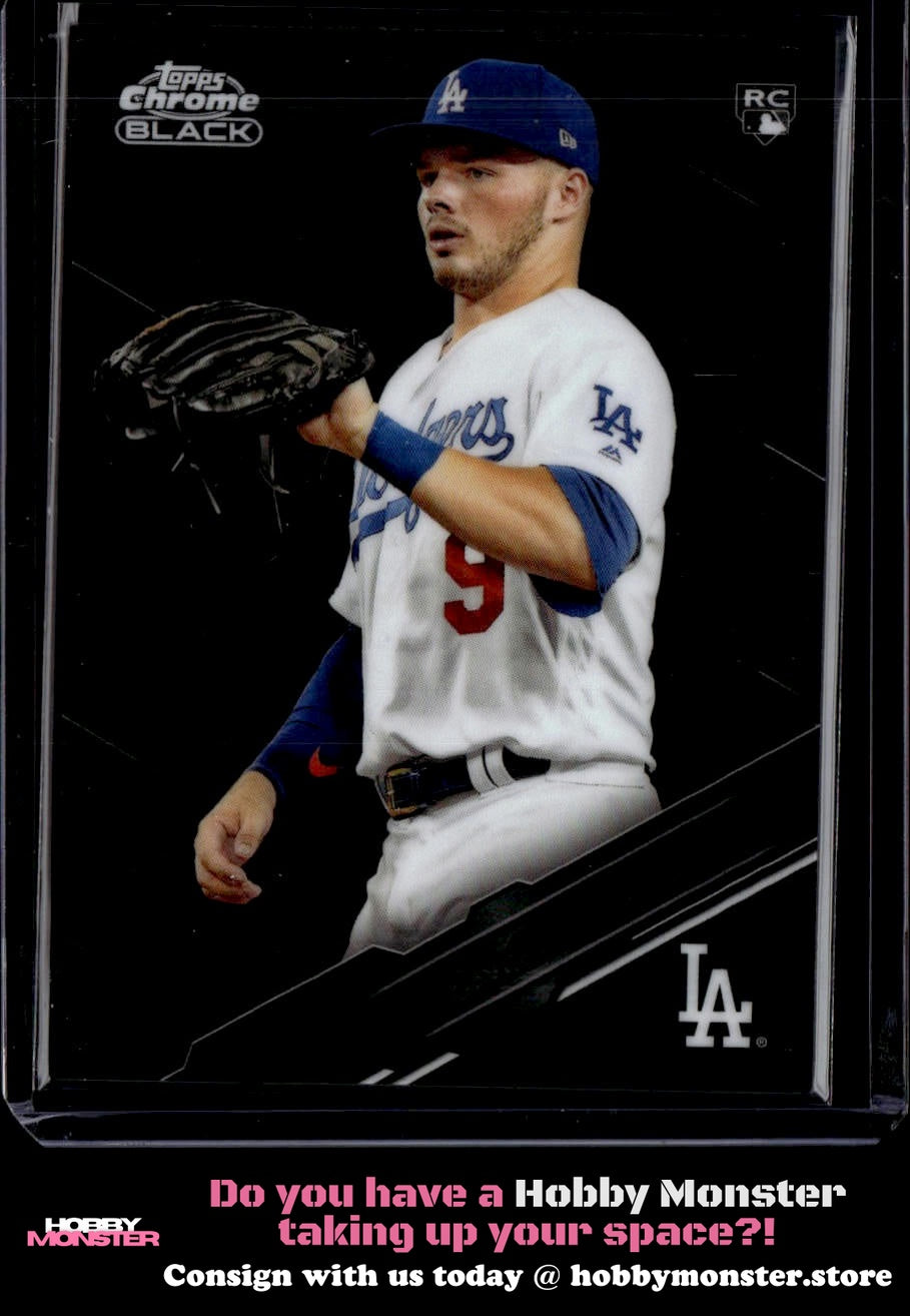 2020 Topps Chrome Black Gavin Lux Rookie Los Angeles Dodgers