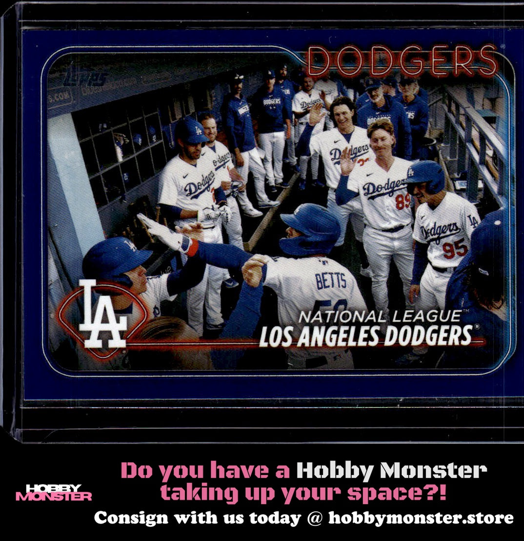 2024 Topps Los Angeles Dodgers Royal Blue Team