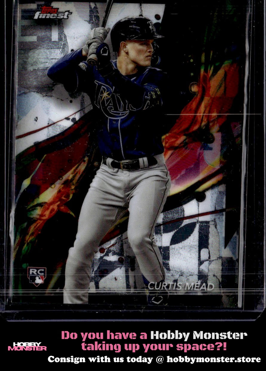 2024 Finest Curtis Mead Rookie Tampa Bay Rays