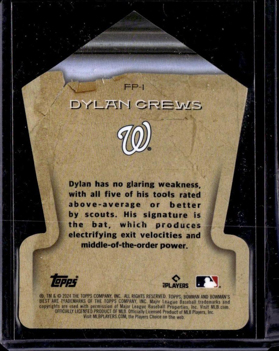 2024 Bowman's Best Dylan Crews Fabled Phenoms Washington Nationals
