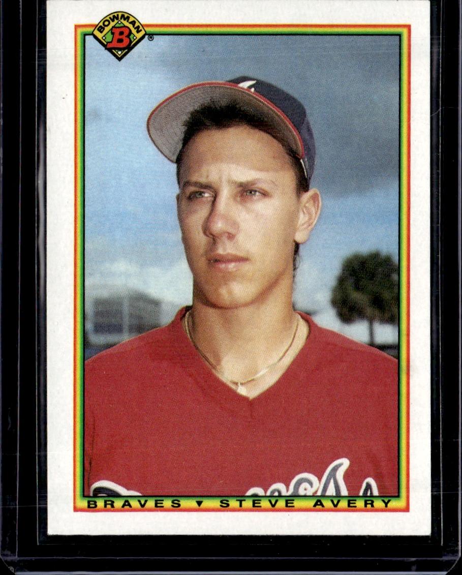 1990 Bowman Steve Avery Atlanta Braves