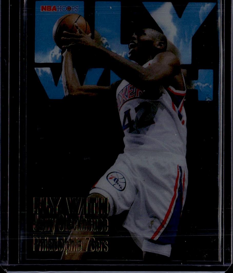1996-97 Hoops Jerry Stackhouse Fly With Philadelphia 76ers