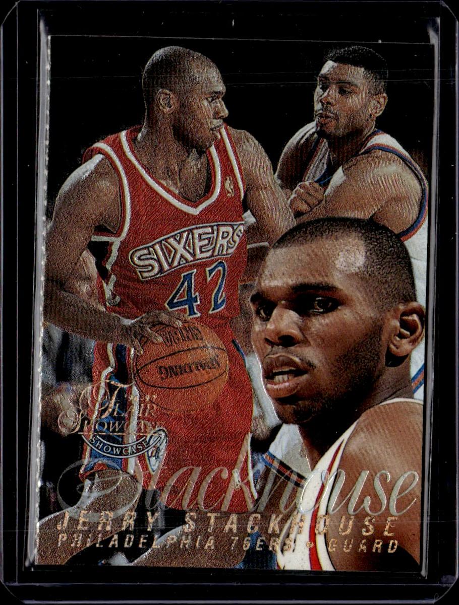 1996-97 Flair Showcase Jerry Stackhouse Flair Showcase Row 0 (Ripped) 76ers