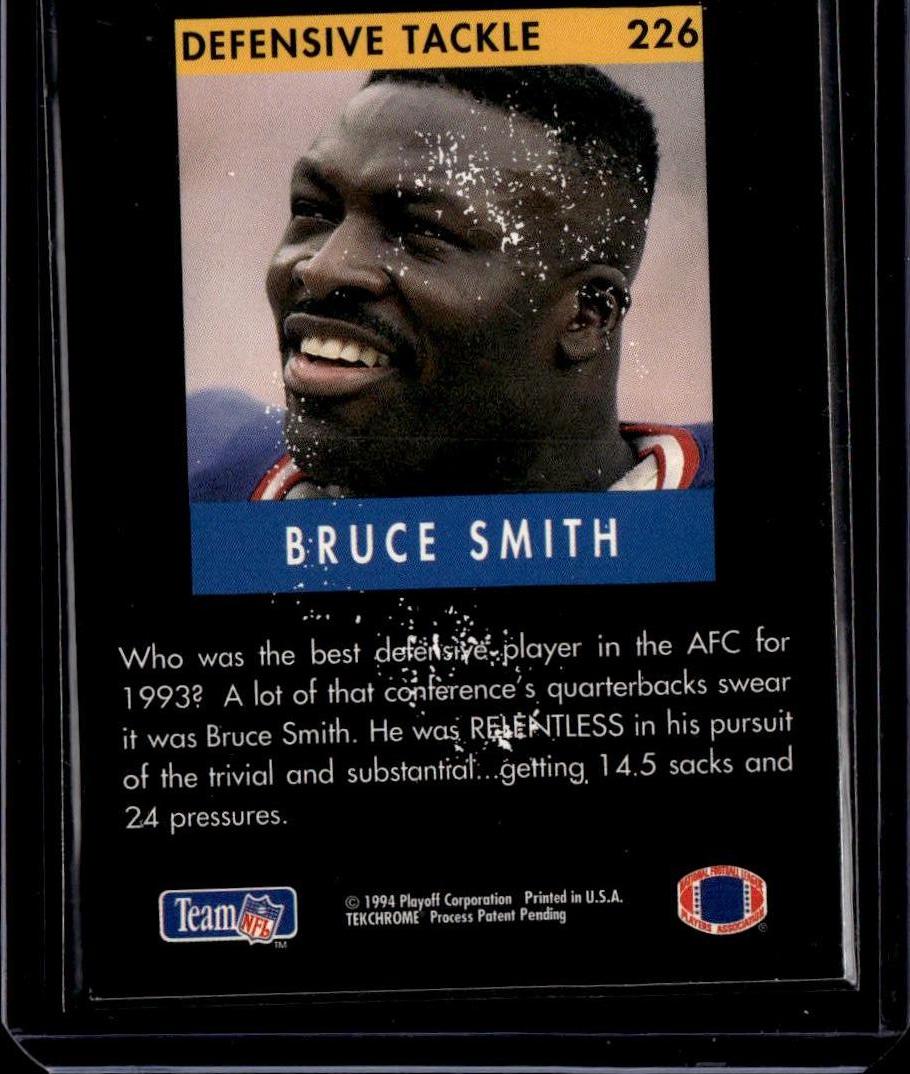 1994 Playoff Bruce Smith Buffalo Bills