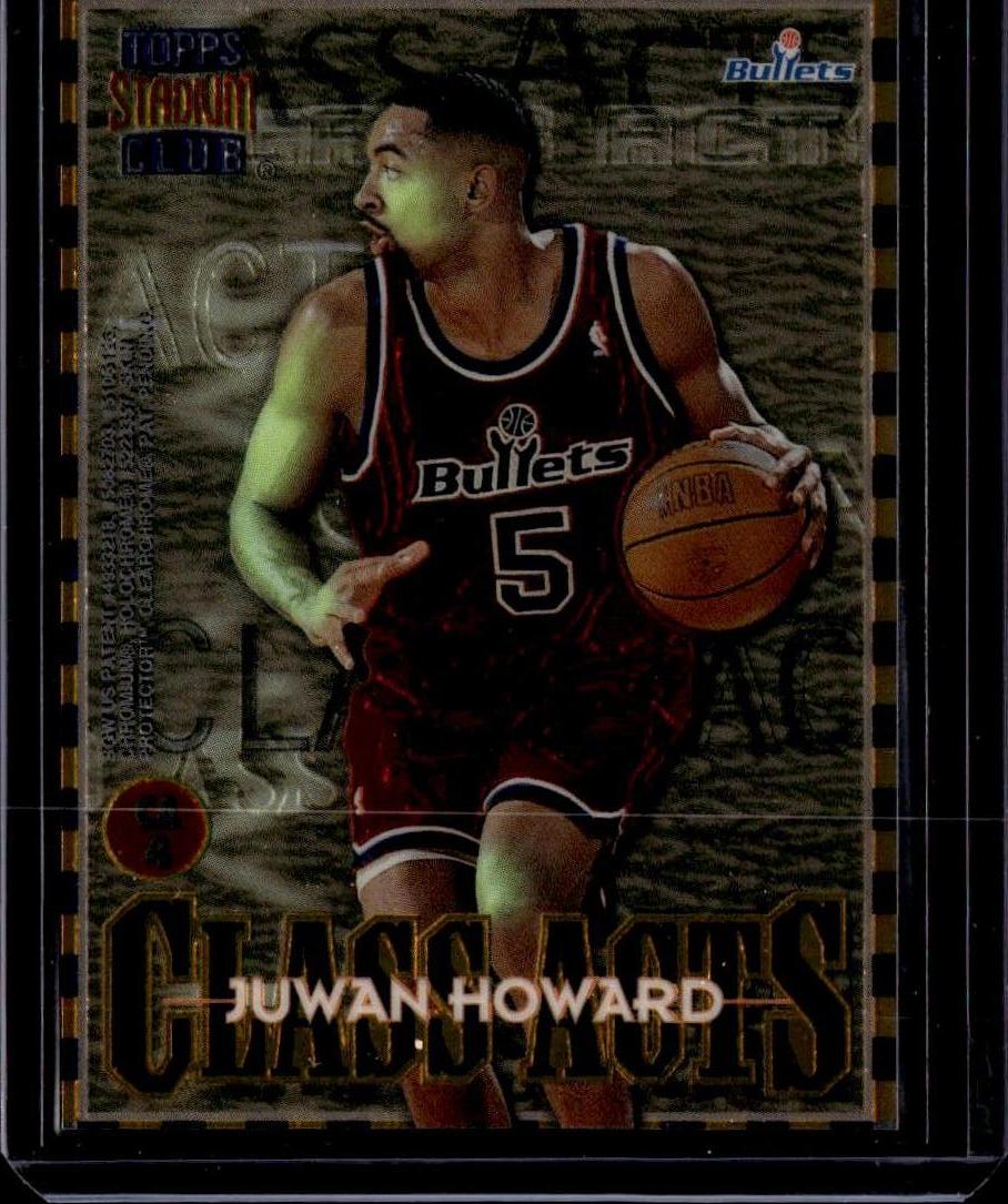 1996-97 Stadium Club Chris Webber / Juwan Howard Class Acts Washington Bullets