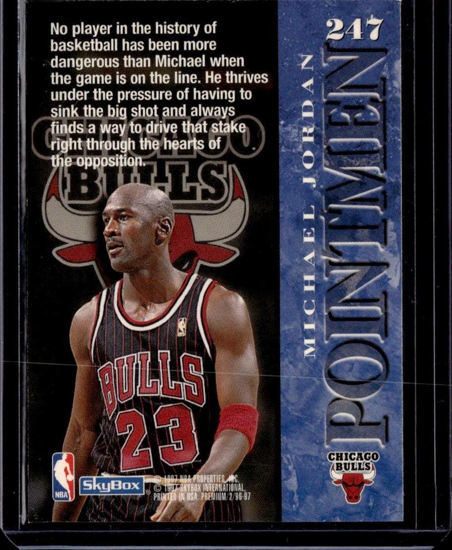 1996-97 SkyBox Premium Michael Jordan Star Rubies Chicago Bulls