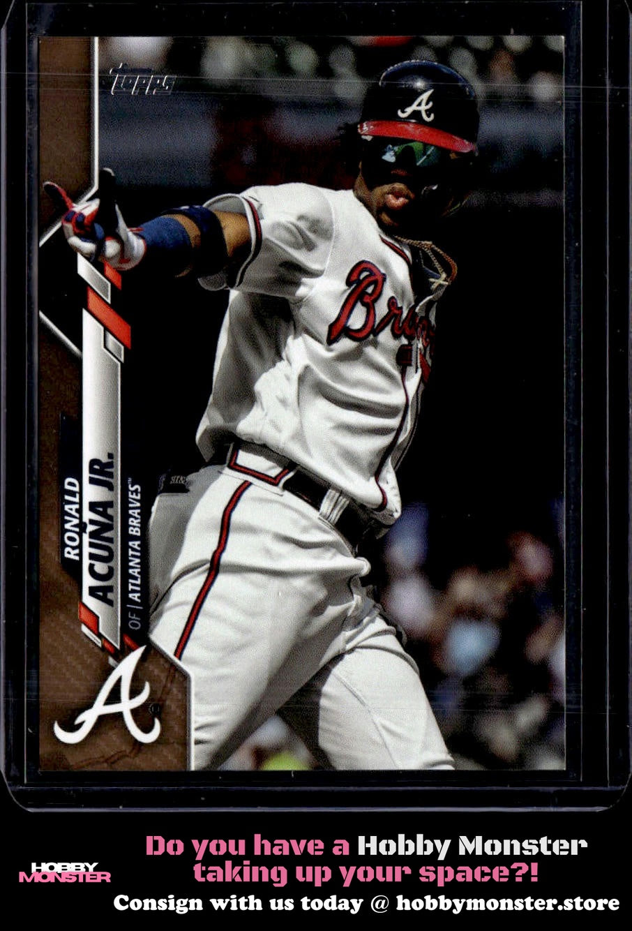 2020 Topps Ronald Acuña Jr. Gold #/2020 Atlanta Braves