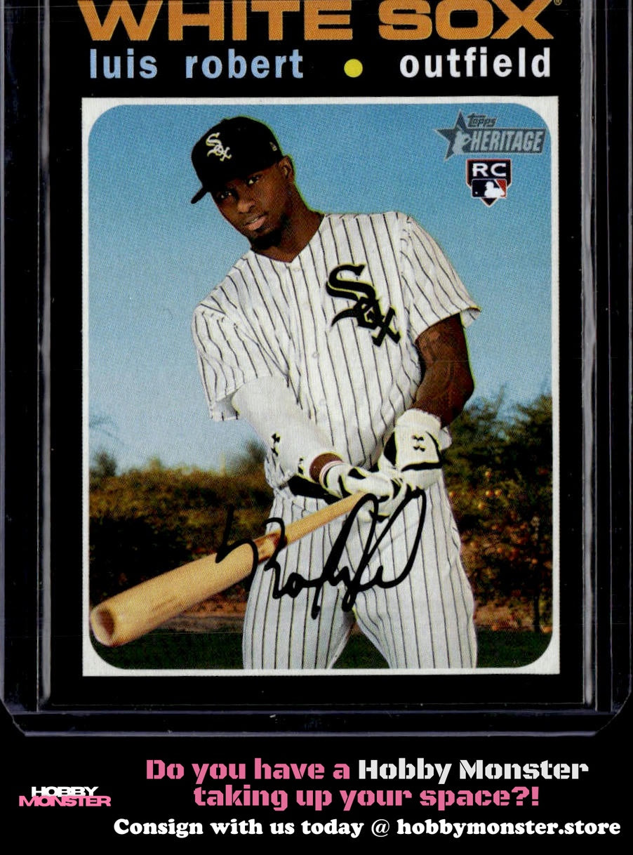 2020 Topps Heritage Luis Robert Rookie Chicago White Sox
