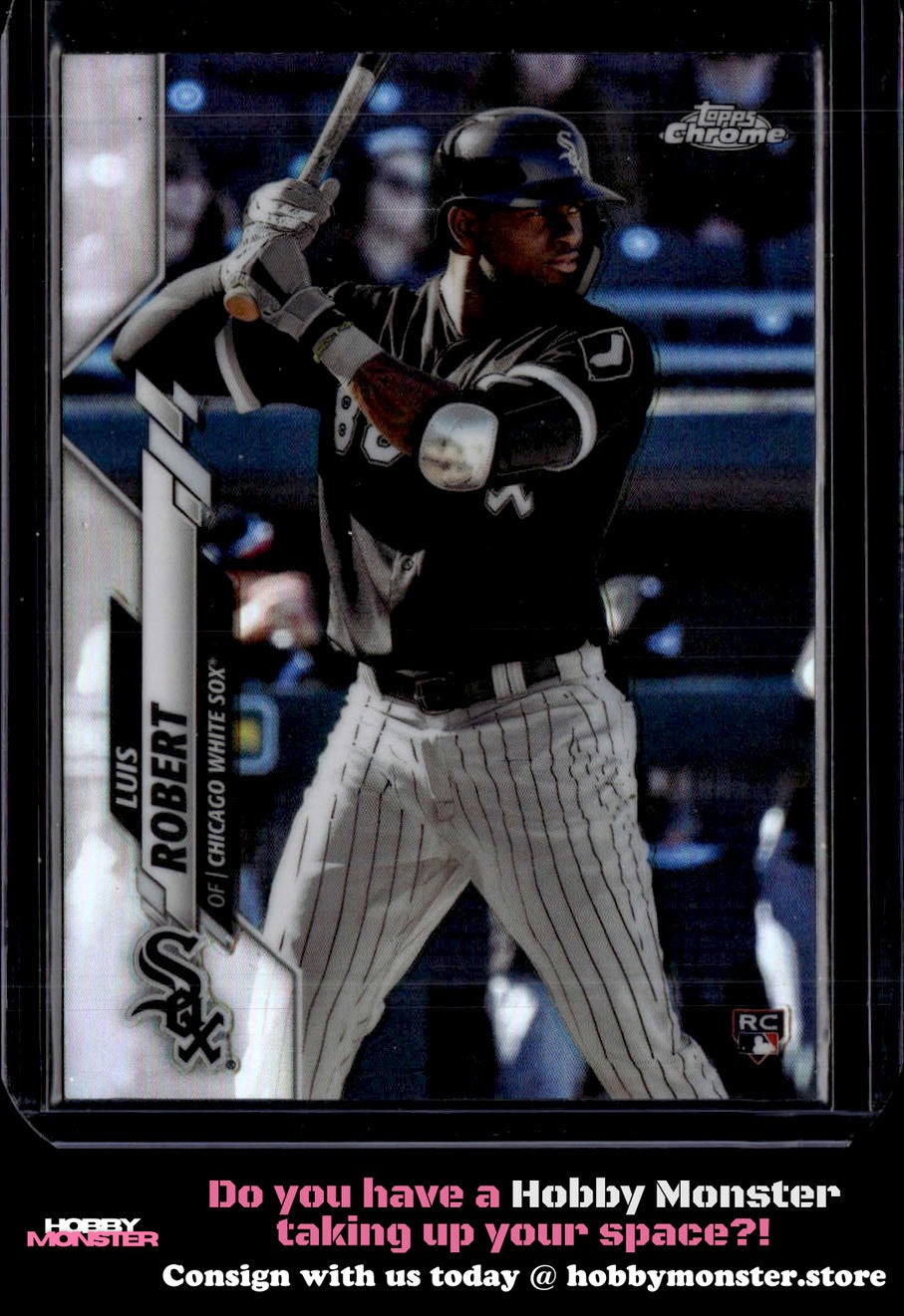 2020 Topps Chrome Luis Robert Refractor Rookie Chicago White Sox