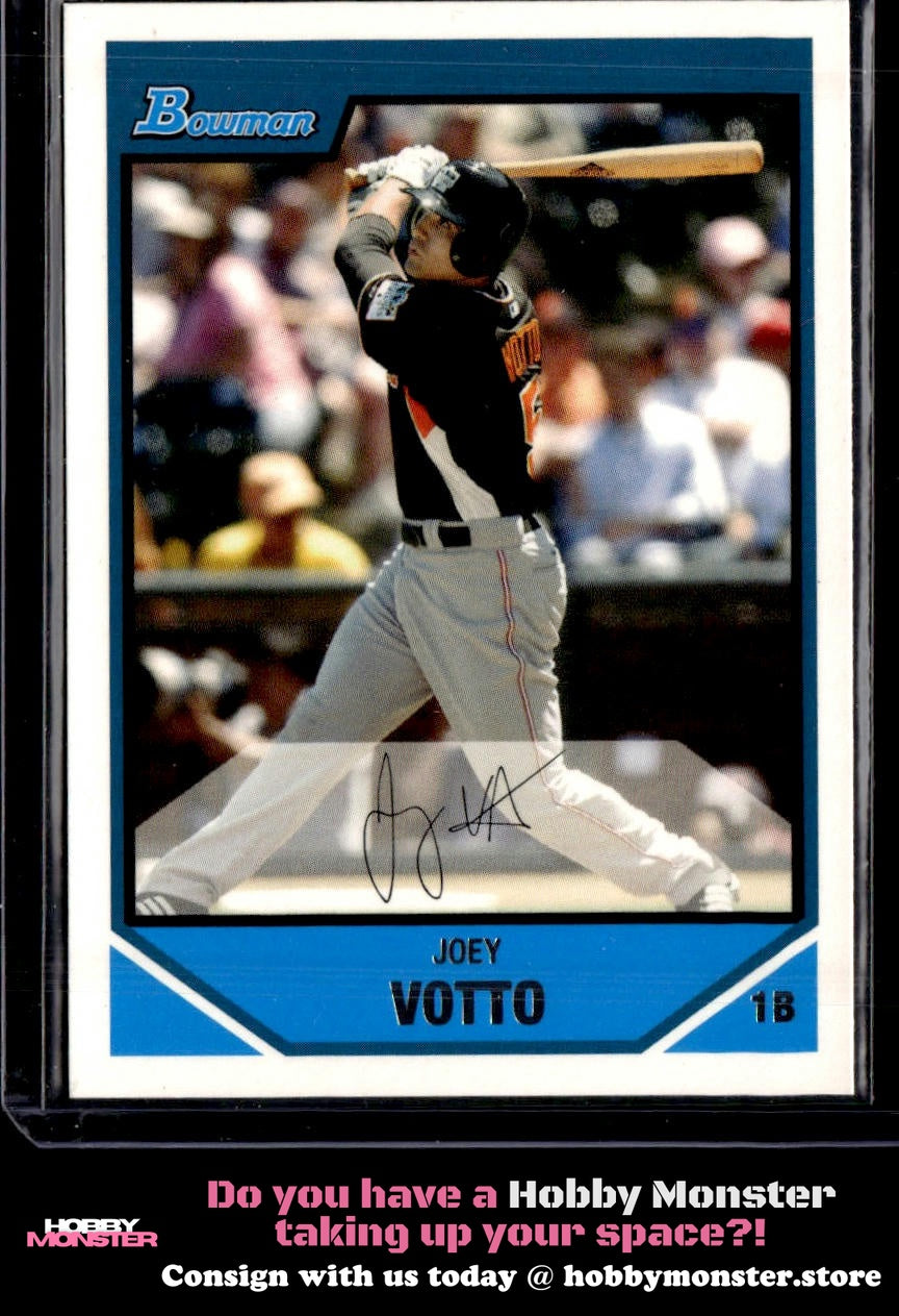 2007 Bowman Draft Picks & Prospects Joey Votto Prospects Cincinnati Reds C
