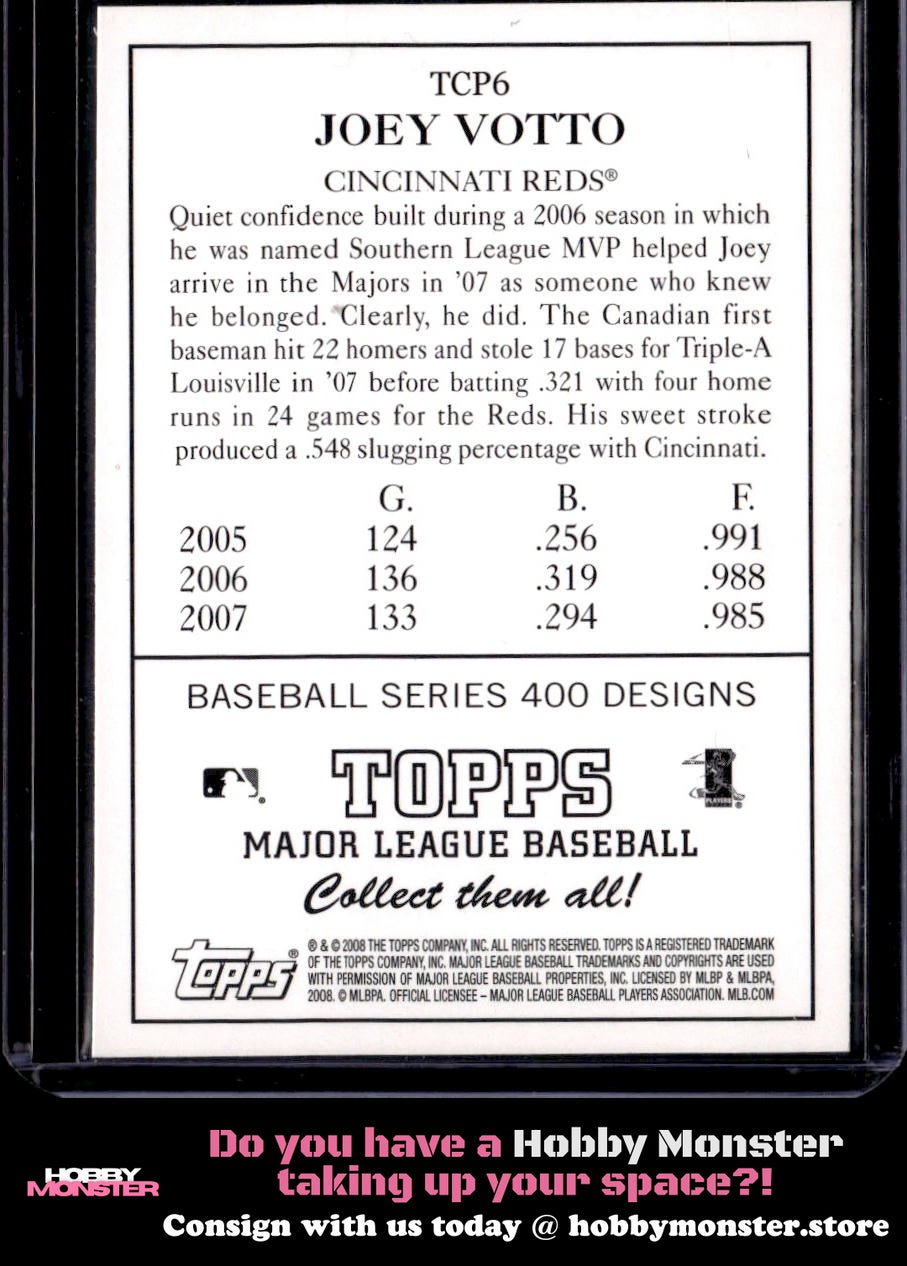2008 Topps Joey Votto T205 Cincinnati Reds