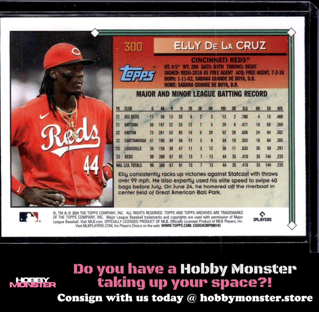 2024 Topps Archives Elly De La Cruz Rookie Cincinnati Reds