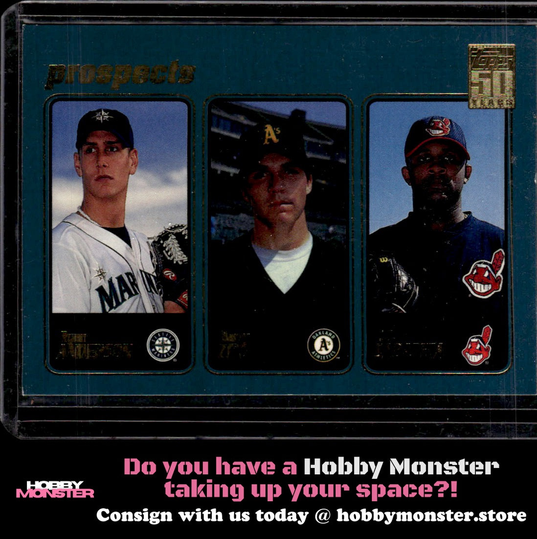 2001 Topps Ryan Anderson / Barry Zito / CC Sabathia