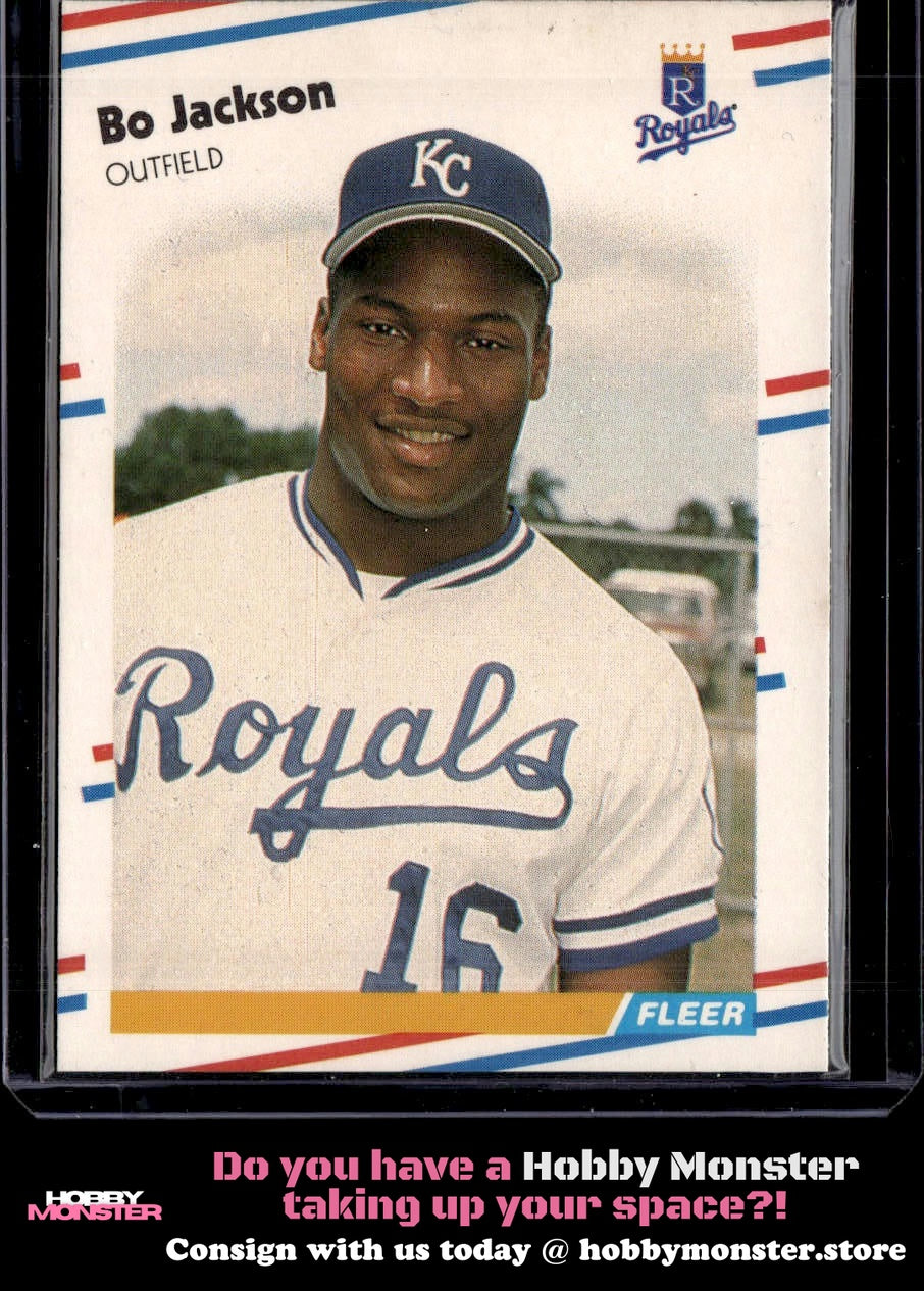 1988 Fleer Bo Jackson Kansas City Royals