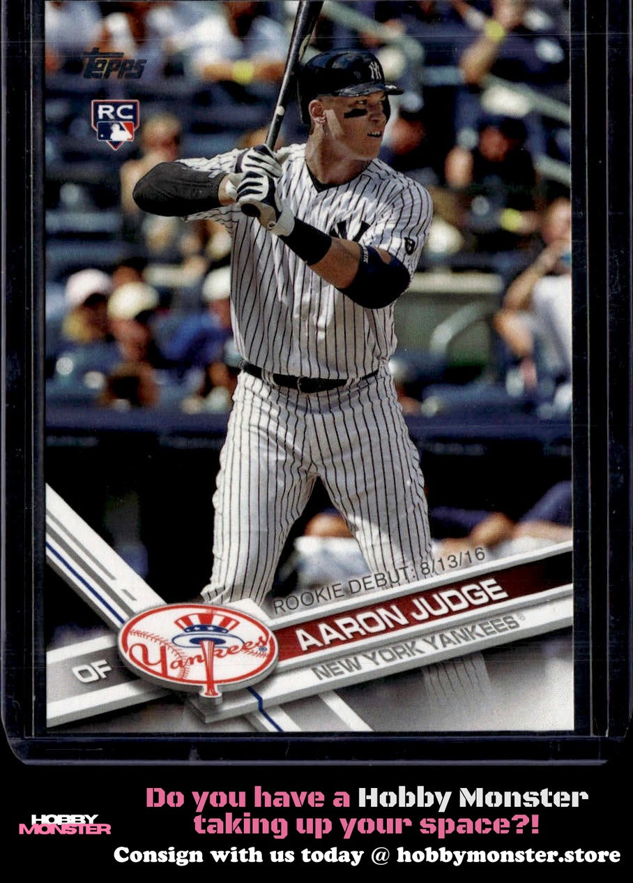 2017 Topps Update Aaron Judge New York Yankees