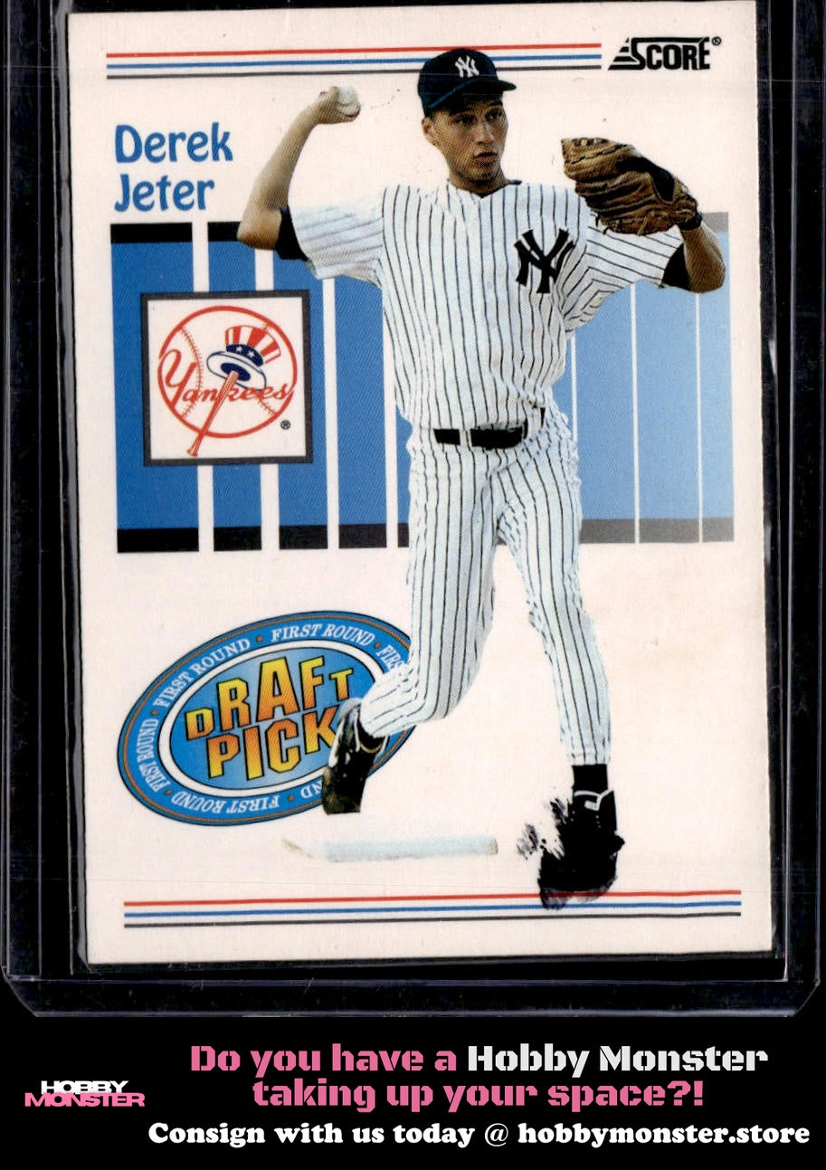 1993 Score Derek Jeter Rookie New York Yankees