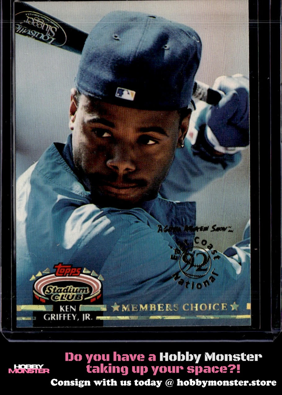 1992 Stadium Club Ken Griffey, Jr. East Coast National Seattle Mariners