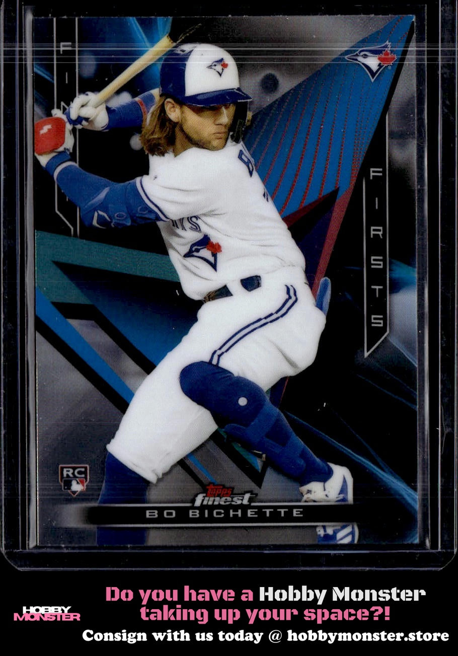 2020 Finest Bo Bichette Finest Firsts Toronto Blue Jays