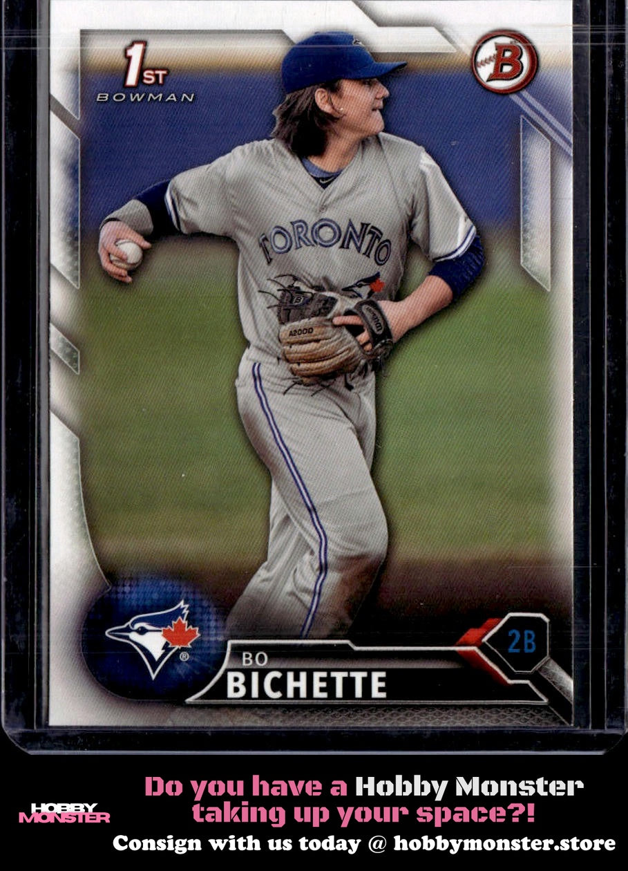 2016 Bowman Draft Bo Bichette Toronto Blue Jays