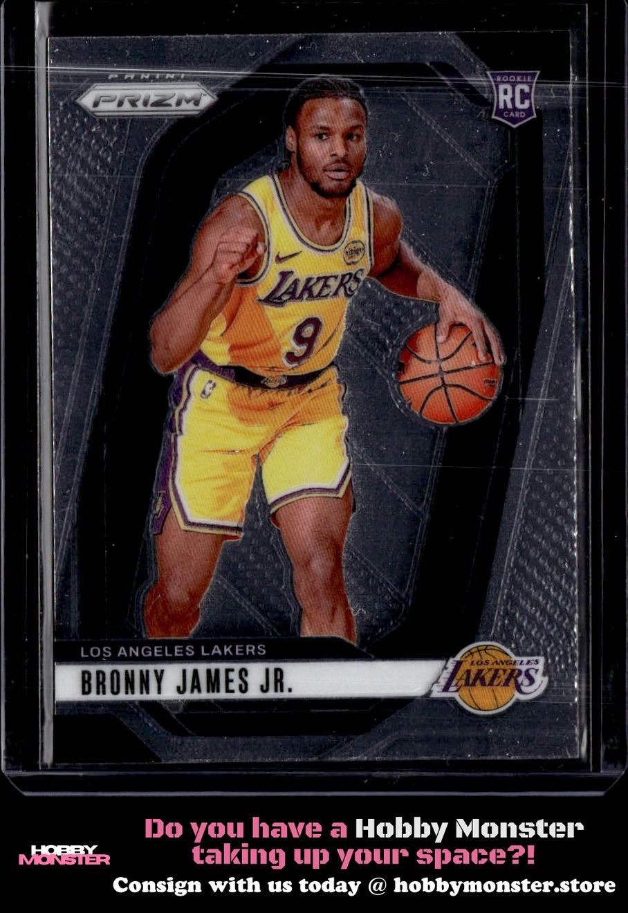 2024-25 Panini Prizm Bronny James Jr. Rookie Los Angeles Lakers