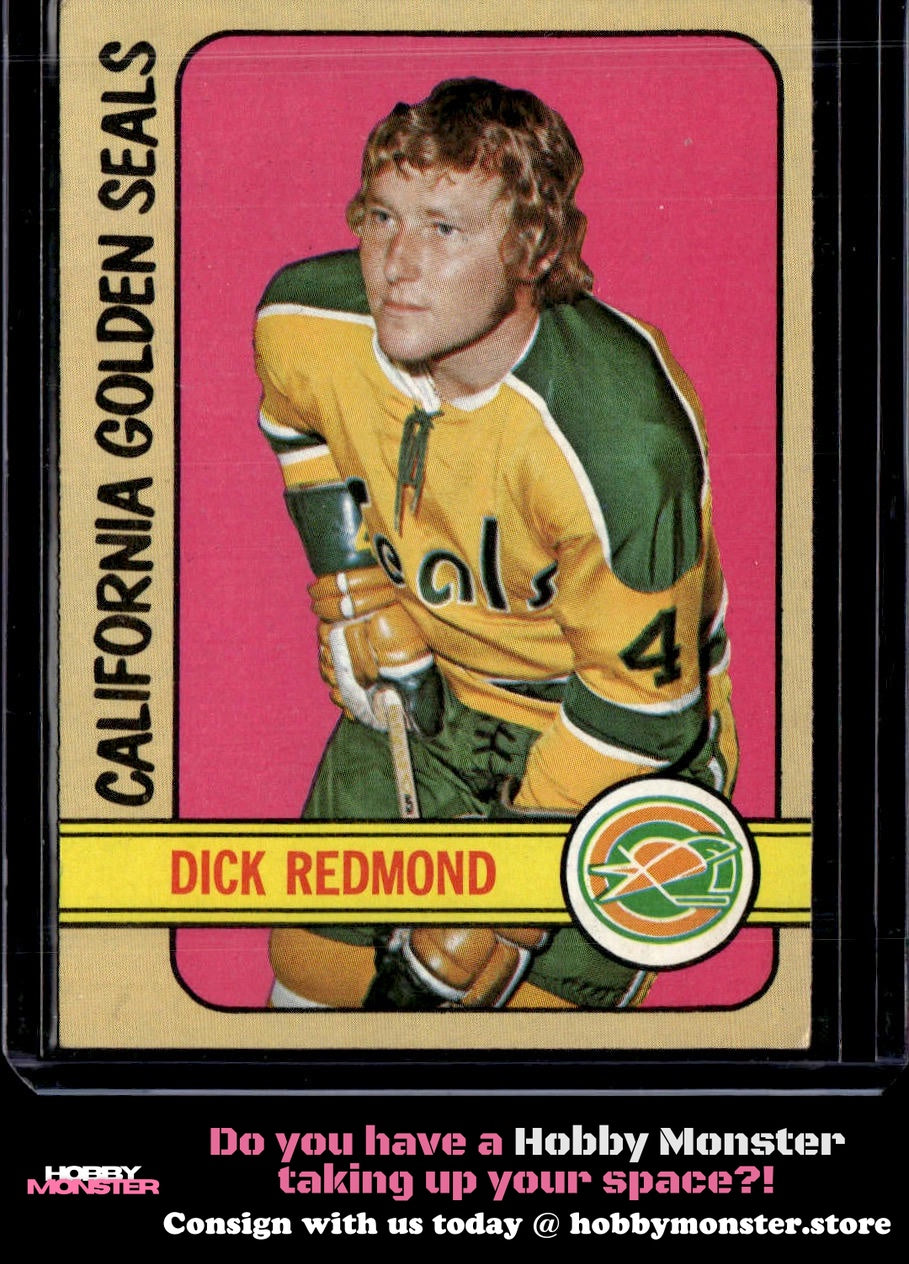 1972-73 Topps Dick Redmond California Golden Seals