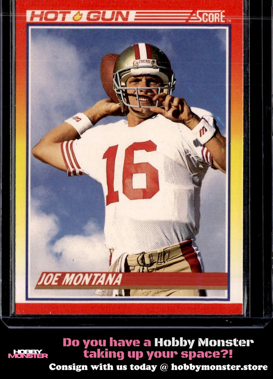 1990 Score Joe Montana San Francisco 49ers