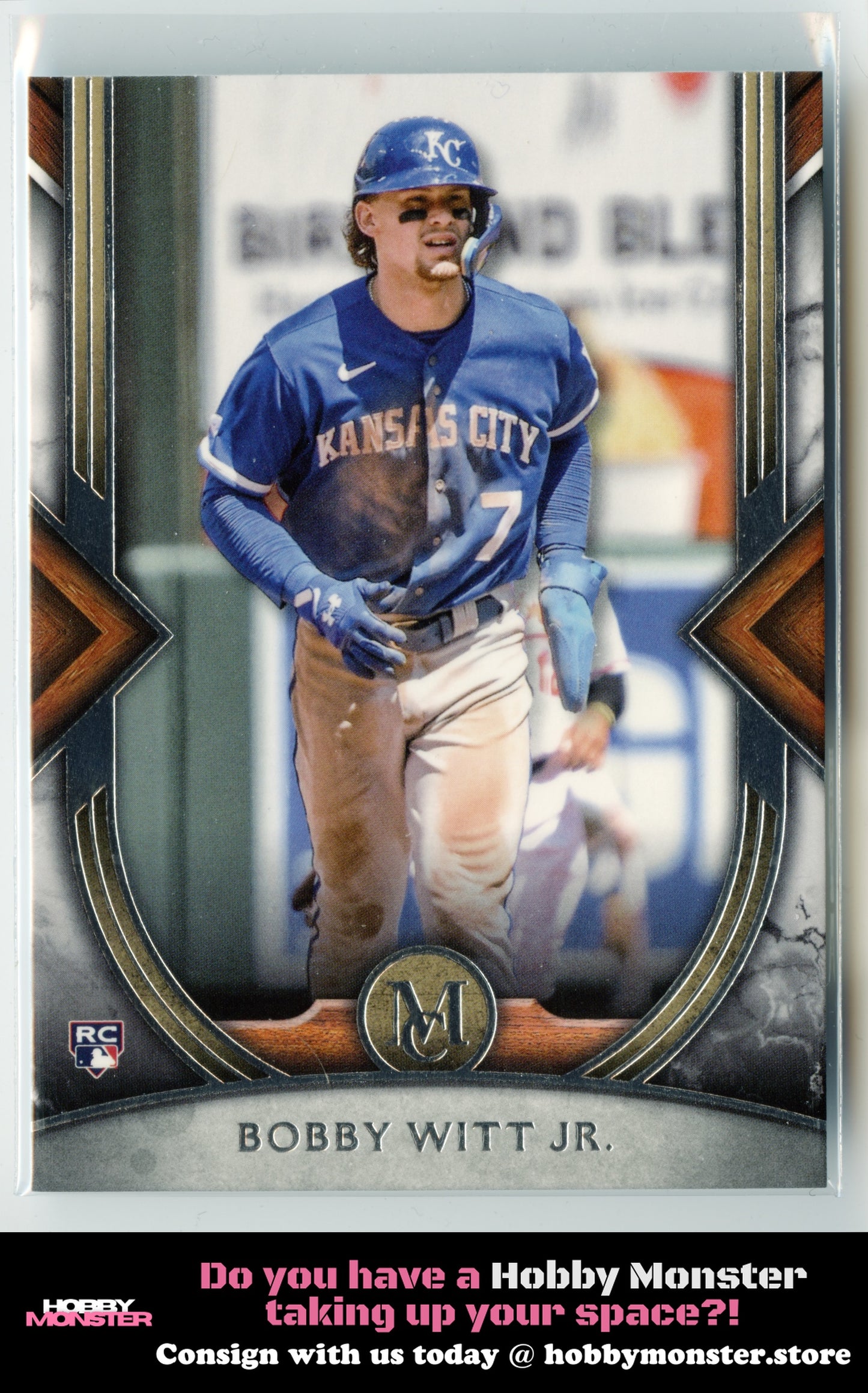 2022 Topps Museum Collection Bobby Witt Jr. Rookie Kansas City Royals