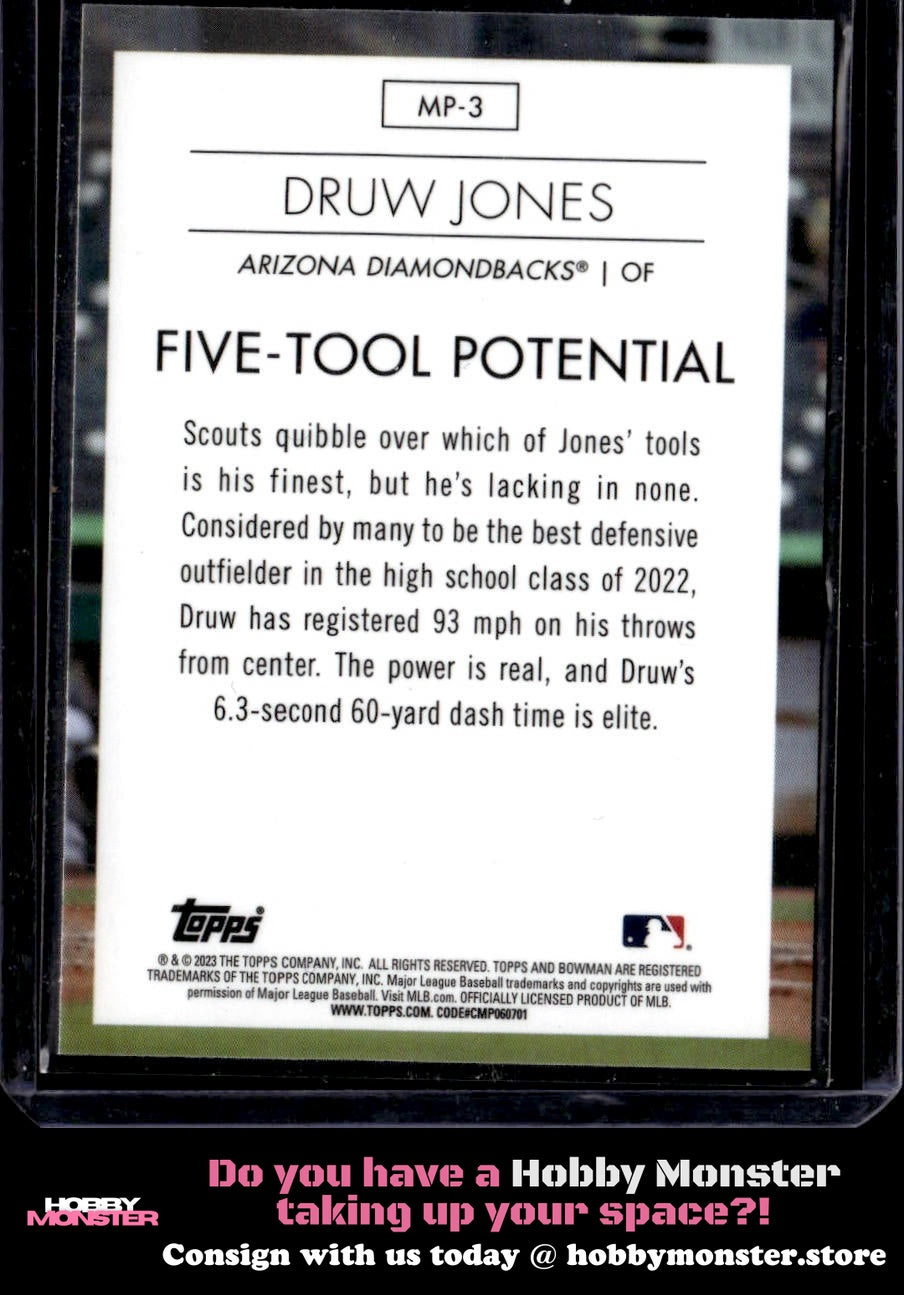2023 Bowman Druw Jones Modern Prospects Arizona Diamondbacks