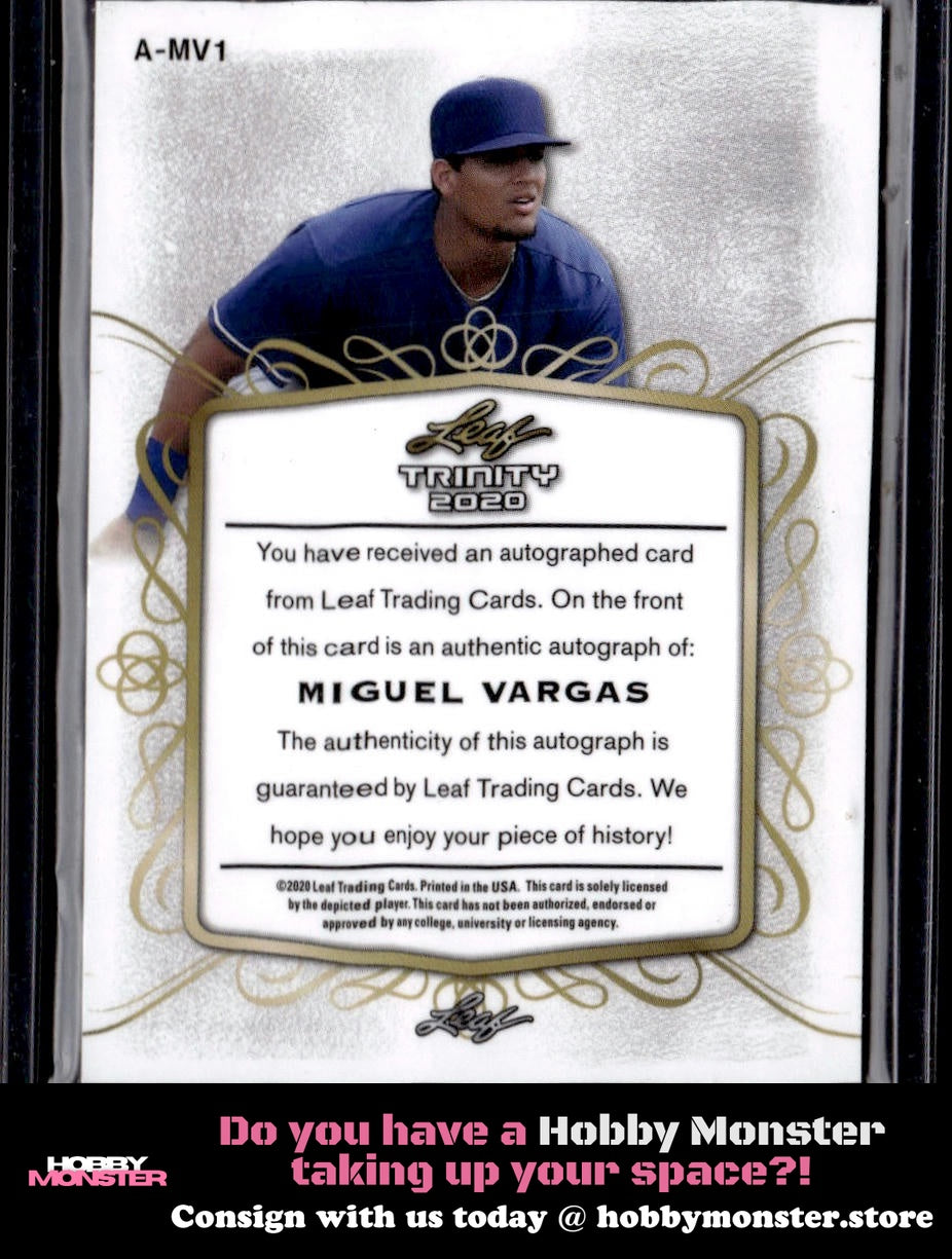 2020 Leaf Trinity Miguel Vargas Bronze Auto