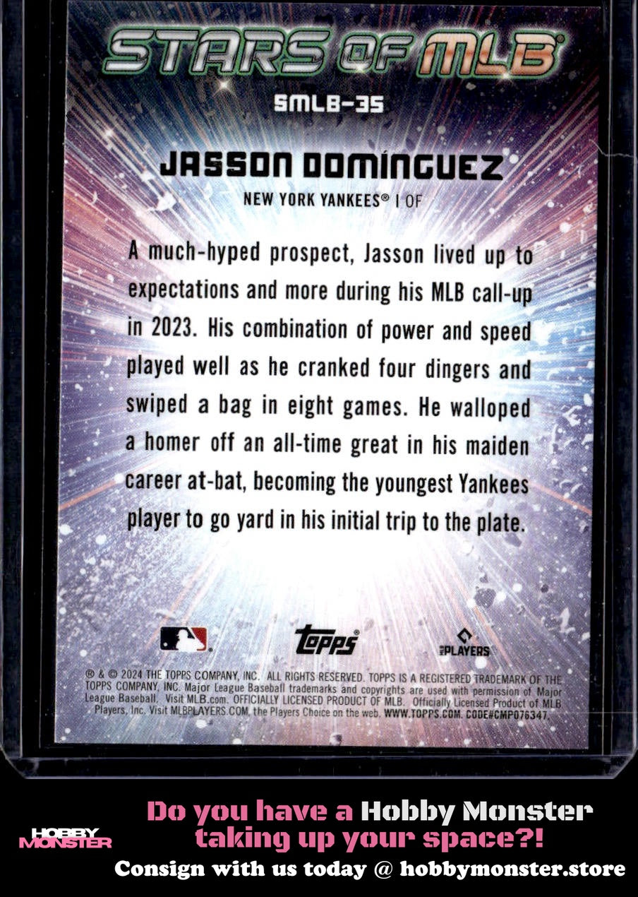 2024 Topps Jasson Domínguez Stars of MLB New York Yankees