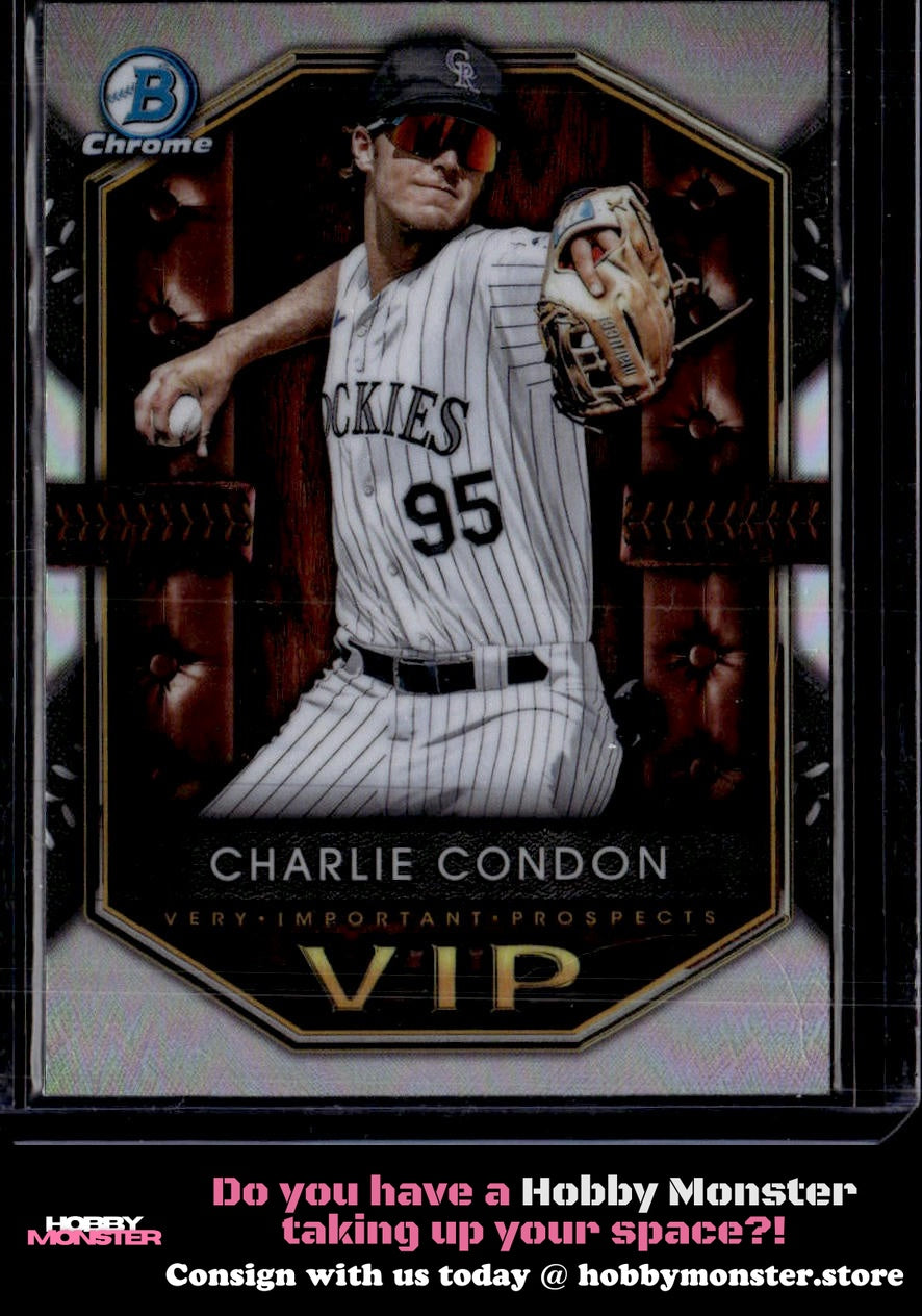 2025 Bowman Charlie Condon Very Important Prospects Colorado Rockies