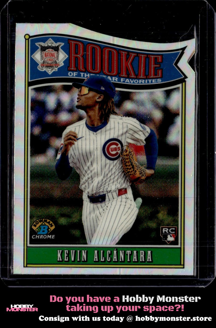 2025 Bowman Kevin Alcántara Rookie of the Year Favorites Chicago Cubs