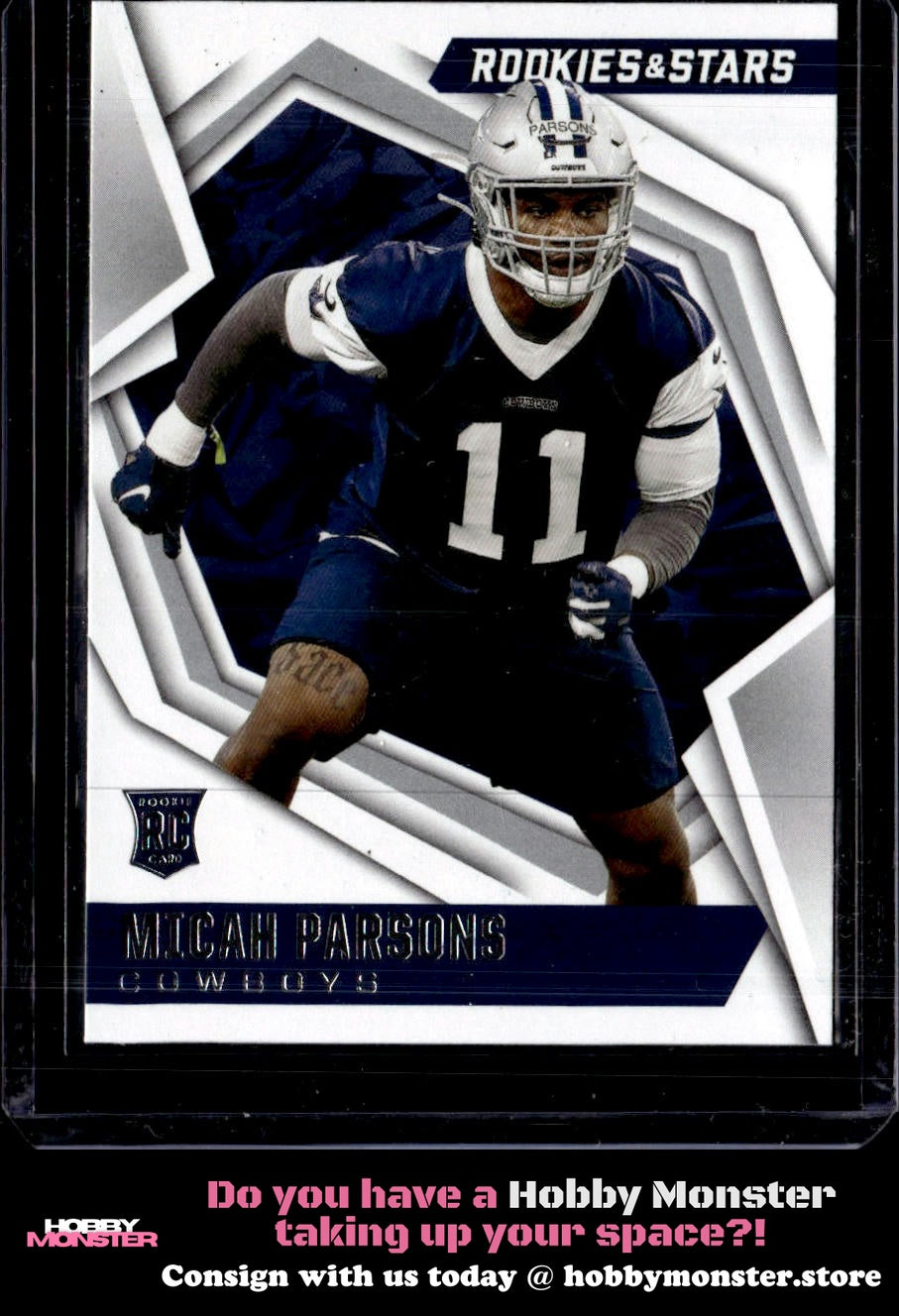 2021 Panini Rookies & Stars Micah Parsons Rookie Dallas Cowboys
