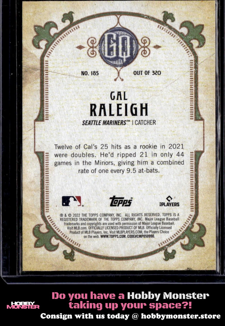 2022 Topps Gypsy Queen Cal Raleigh Rookie Seattle Mariners