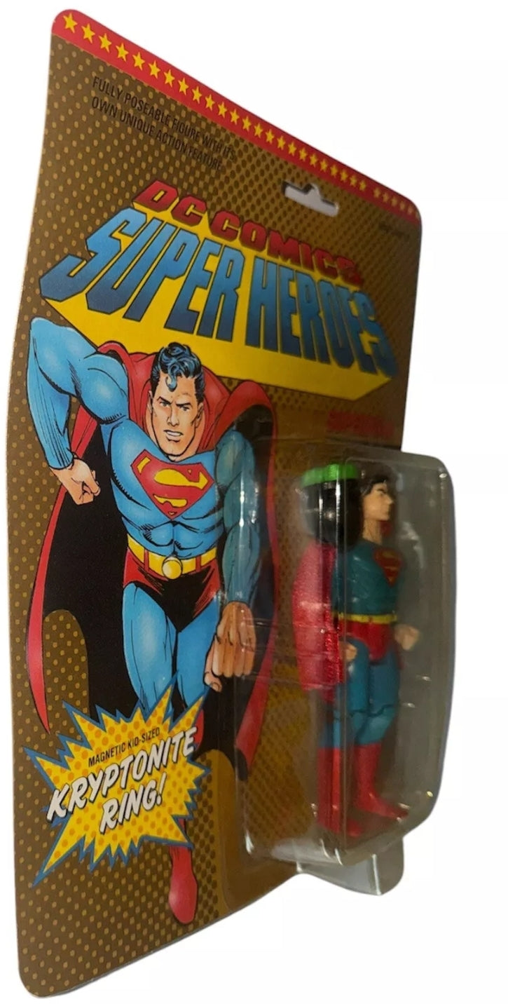 1989 ToyBiz Superman DC Comics Super Heroes Action Figure Kryptonite Ring