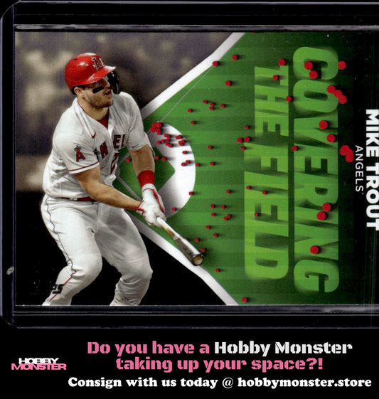 2024 Topps Mike Trout Covering the Field Los Angeles Angels