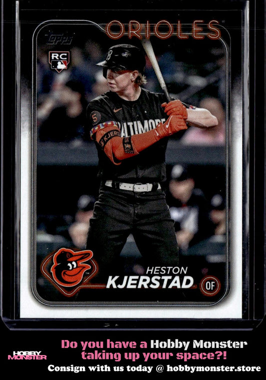 2024 Topps Heston Kjerstad Rookie Baltimore Orioles
