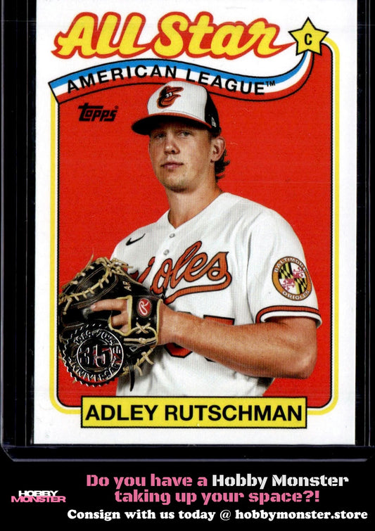 2024 Topps Adley Rutschman 1989 All-Stars Baltimore Orioles