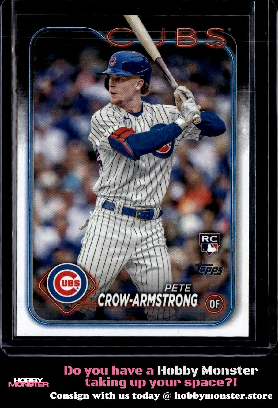 2024 Topps Pete Crow-Armstrong Rookie Chicago Cubs