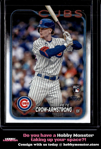 2024 Topps Pete Crow-Armstrong Rookie Chicago Cubs