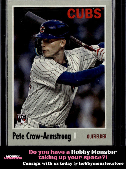 2024 Topps Archives Pete Crow-Armstrong Rookie Chicago Cubs