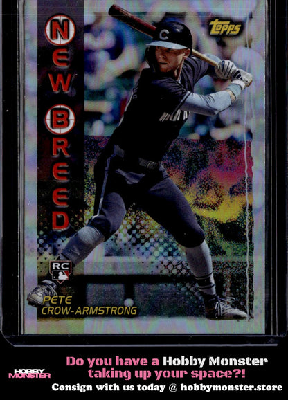 2024 Topps Archives Pete Crow-Armstrong 1999 New Breed Chicago Cubs