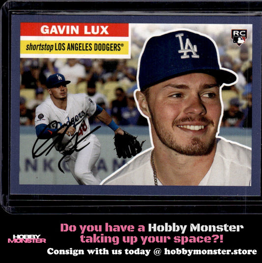 2020 Topps Gavin Lux Topps Choice Blue Los Angeles Dodgers
