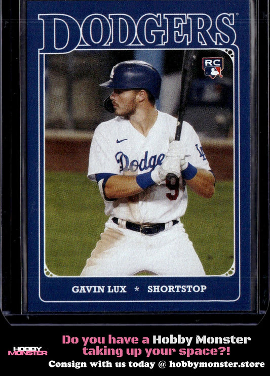 2019-20 Topps 582 Montgomery Club Set 5 Gavin Lux Los Angeles Dodgers