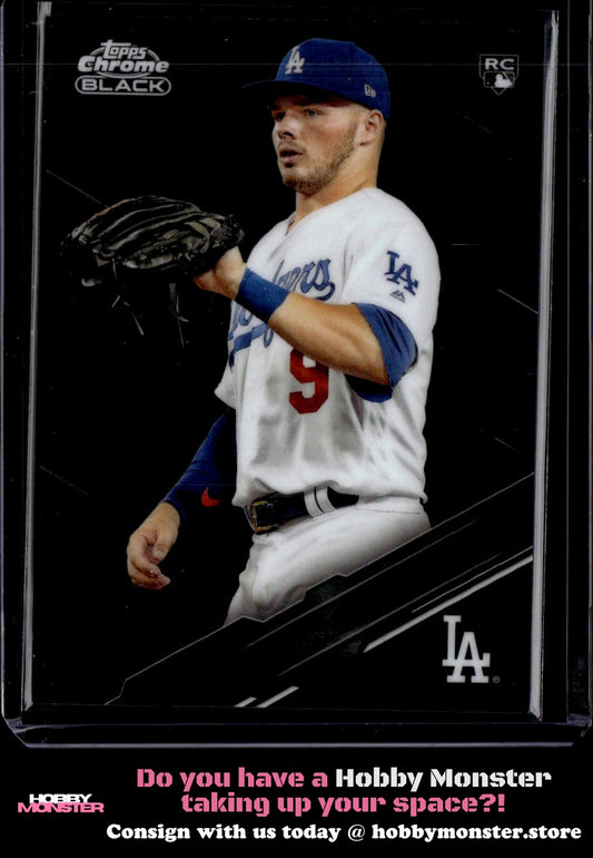 2020 Topps Chrome Black Gavin Lux Rookie Los Angeles Dodgers
